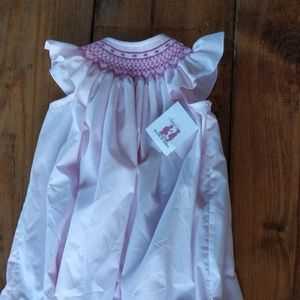 Hand Smocked Bishop Dress